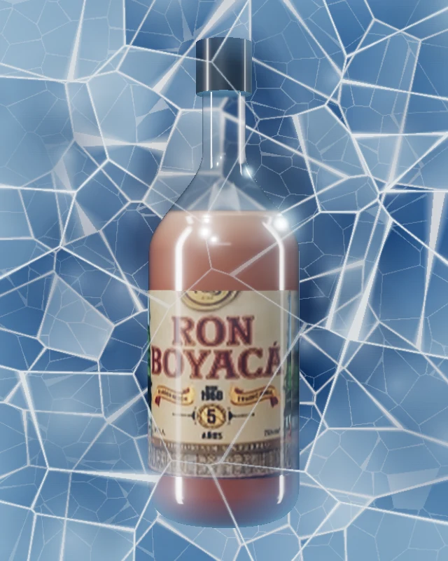 Ron Boyacá 5 Años, Botella PET 750 ml, sobre hielo