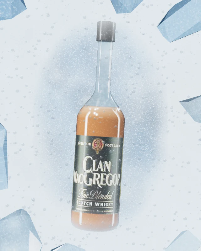Clan MacGregor, Litro 1.000 ml, sobre hielo