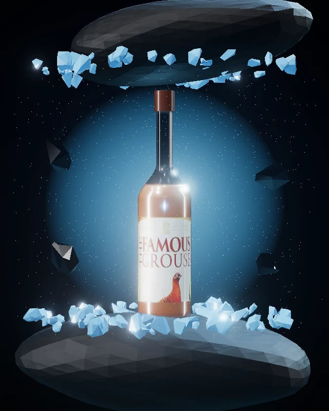 The Famous Grouse, Botella 700 ml, sobre hielo