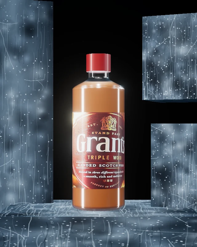 Grant’s Triple Wood, Litro 1.000 ml, sobre hielo