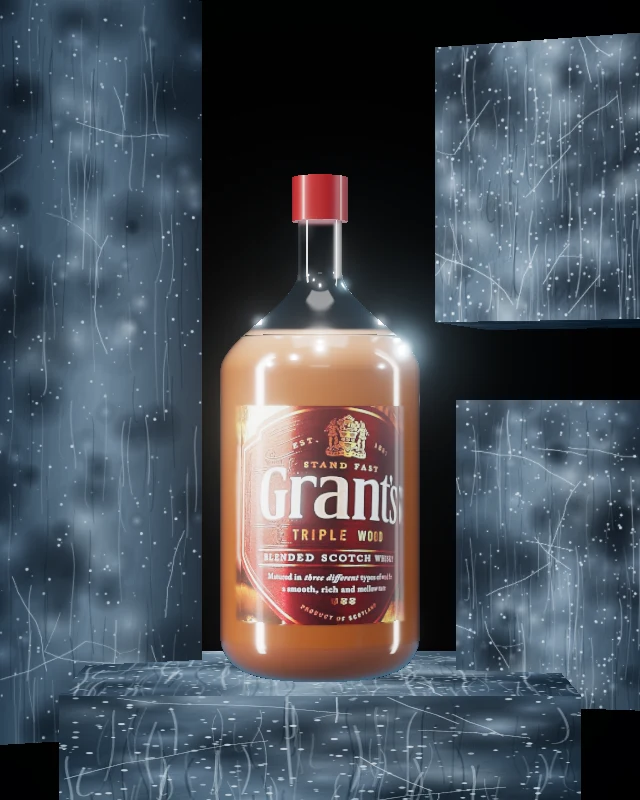 Grant’s Triple Wood, Garrafa 1.750 ml, sobre hielo