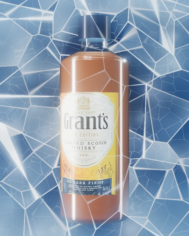 Grant’s Ale Cask, Botella 750 ml, sobre hielo
