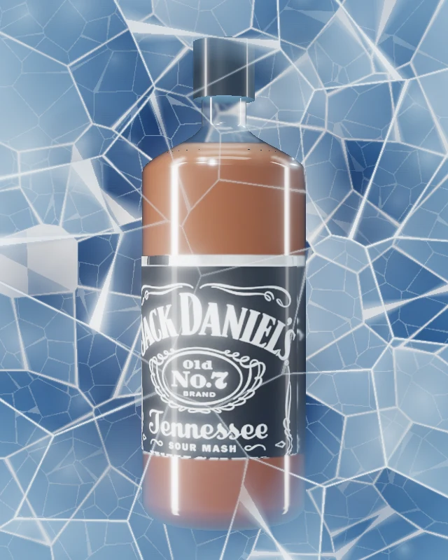Jack Daniel’s Old No. 7, Botella 700 ml, sobre hielo