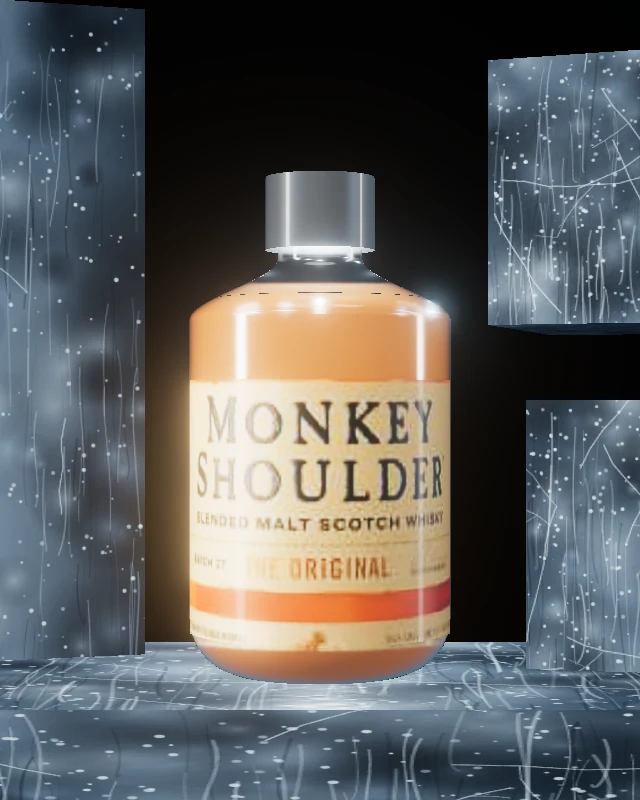 Monkey Shoulder, Botella 700 ml, sobre hielo